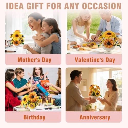 Sunflower Building Blocks Set - 1 pcs