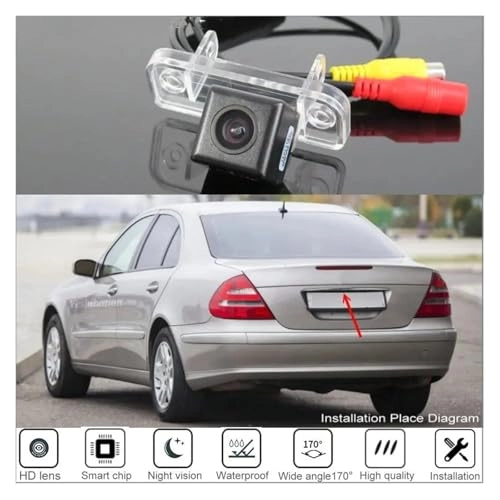 Reversing Camera For Benz E Class W211 - Night Vision RCA Connector 752*582