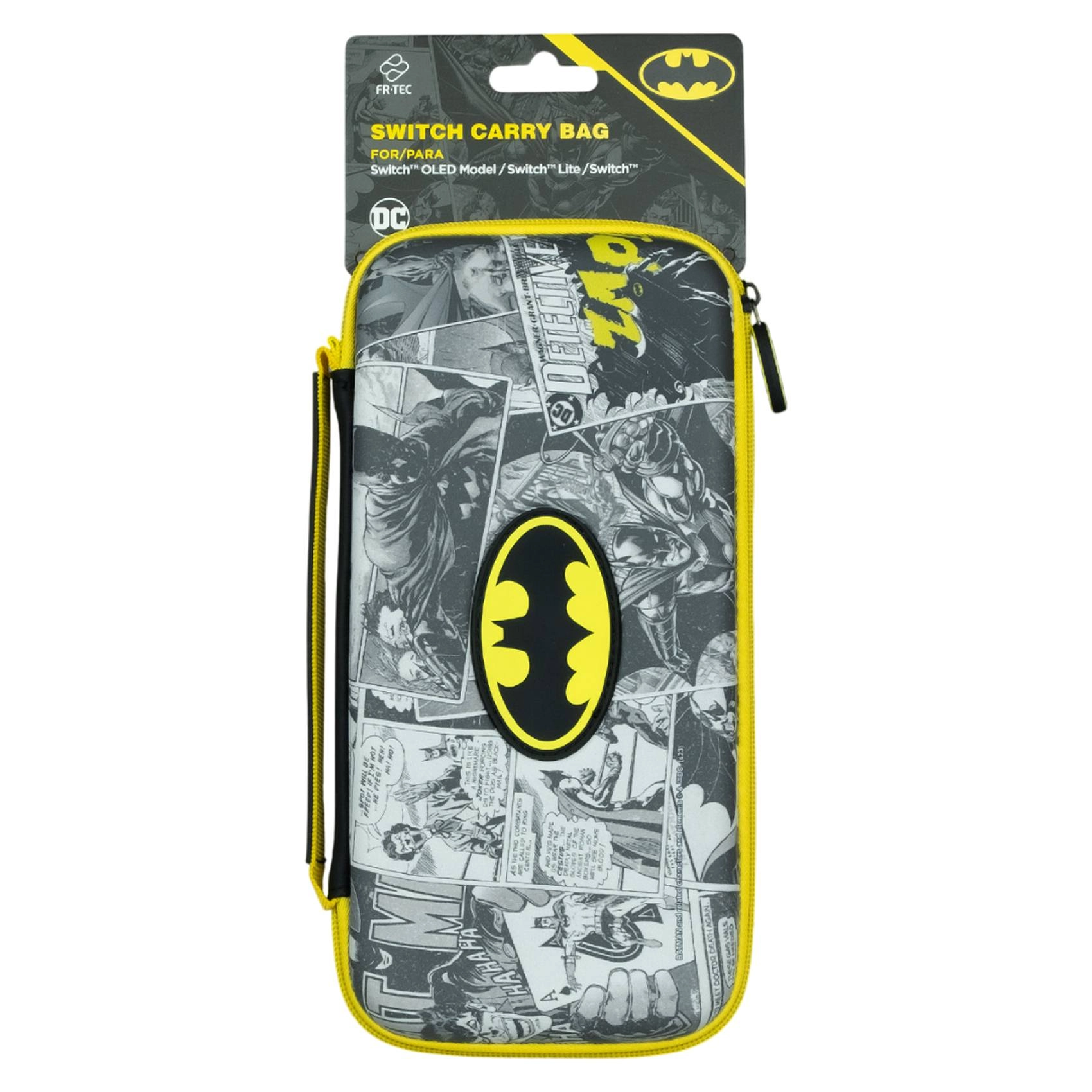 DC Batman Premium Carry Bag - Compatible with Nintendo Switch OLED and Lite