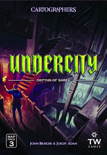 Cartographers Heroes: Map Pack 3 - Undercity