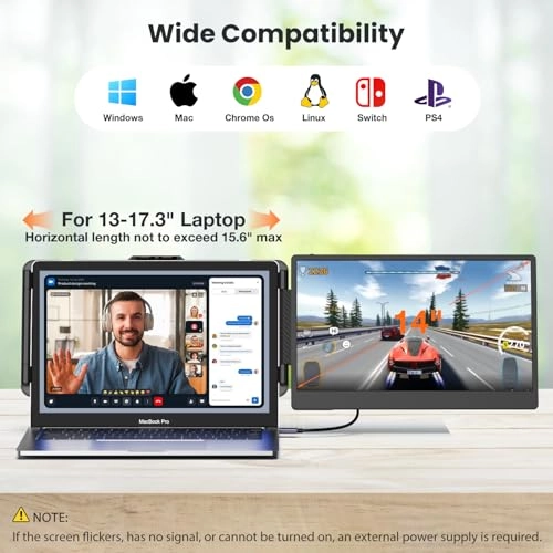 Laptop Screen Extender - S1 14 Inches 1920x1080