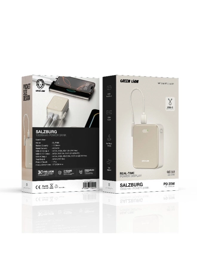 GNSALB10PBGY - 10000mAh 20W