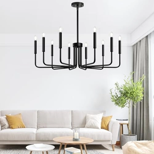 Farmhouse Chandelier - 17.5 to 47