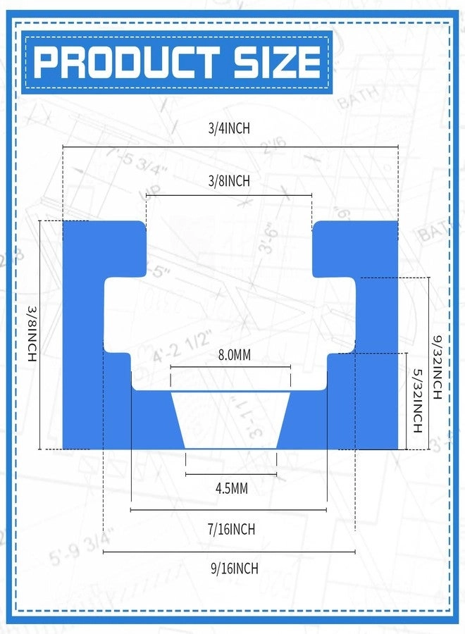 T Track Intersection Kit - 3 Inch Double Cut Profile Pack