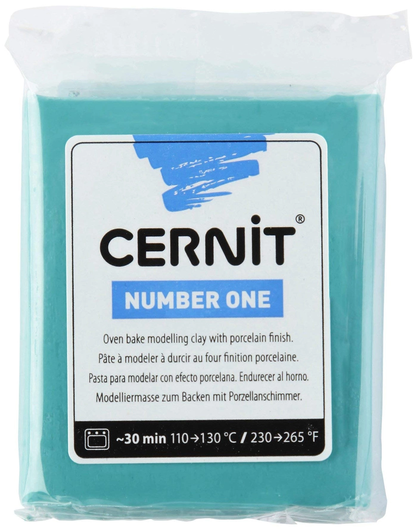 Number One - polymer clay 56g