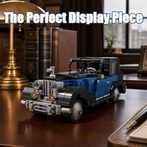 Vintage Car Clamping Building Blocks Kit - vintage model car 309 pcs