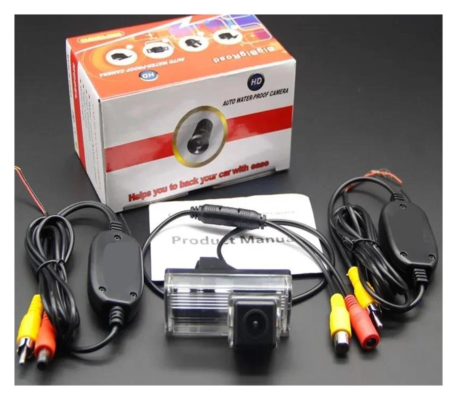 Rear View Parking Camera - Night Vision Wired or Wireless 1280 x 720 Pixels