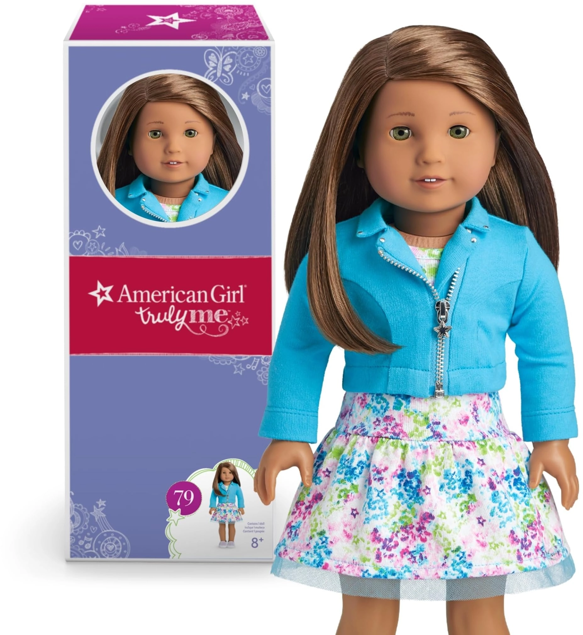 American Girl Truly Me Doll - 18-inch Vinyl Medium Skin Brown Hair Hazel Eyes Ages 6+