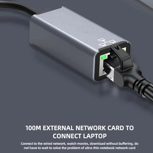USB C USB A Ethernet Adapter - USB C + USB A