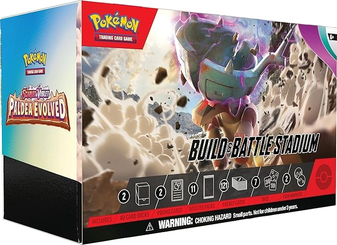 Pokmon Scarlet & Violet - Paldea Evolved Build & Battle Stadium - 40-card