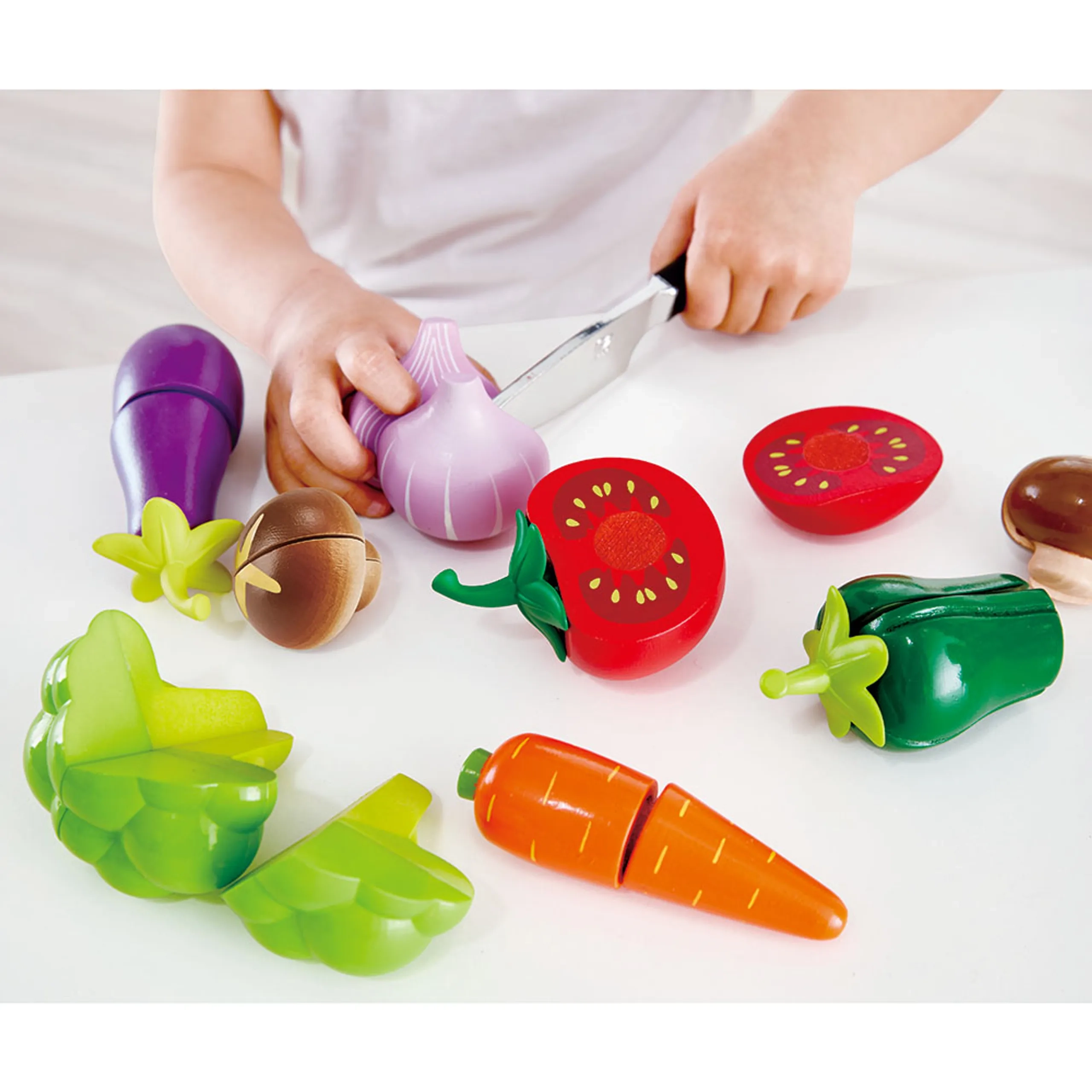 Kid's Cooking Essentials Wooden Toys - 19pcs (BDM-BNDLE0094)