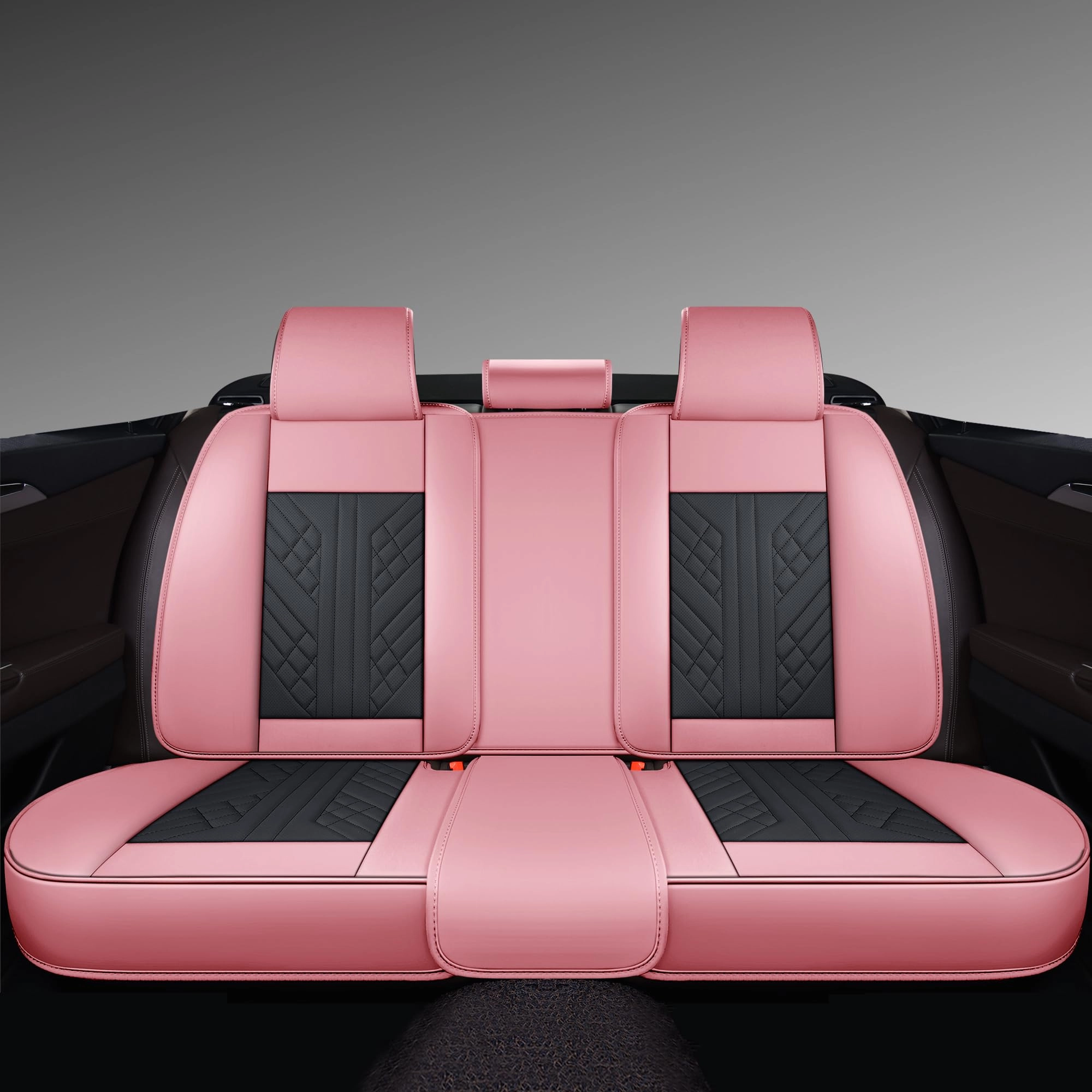GXT Bench Seat Cover - Rear Seat Pink And Black