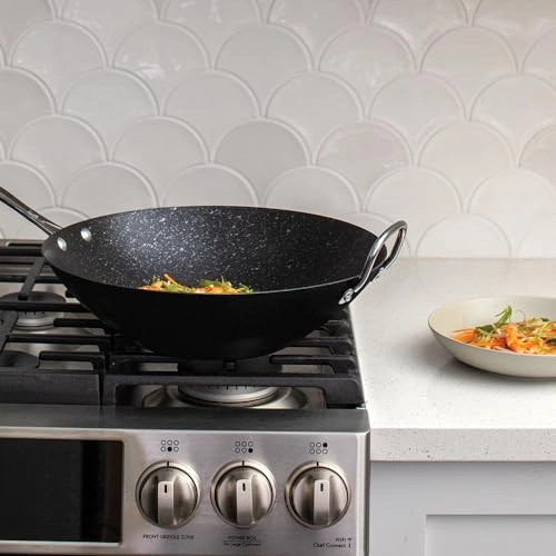 Spun Wok - 14-Inch Nonstick Ceramic Coating