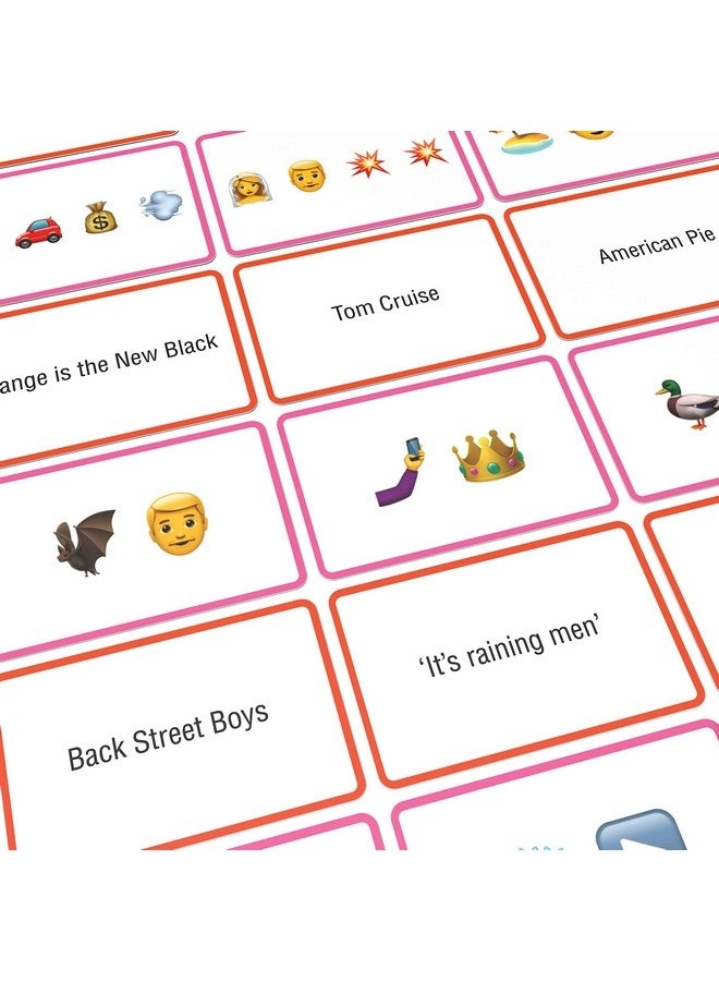 Name The Emoticon Game: Pop Culture Edition - Card Game