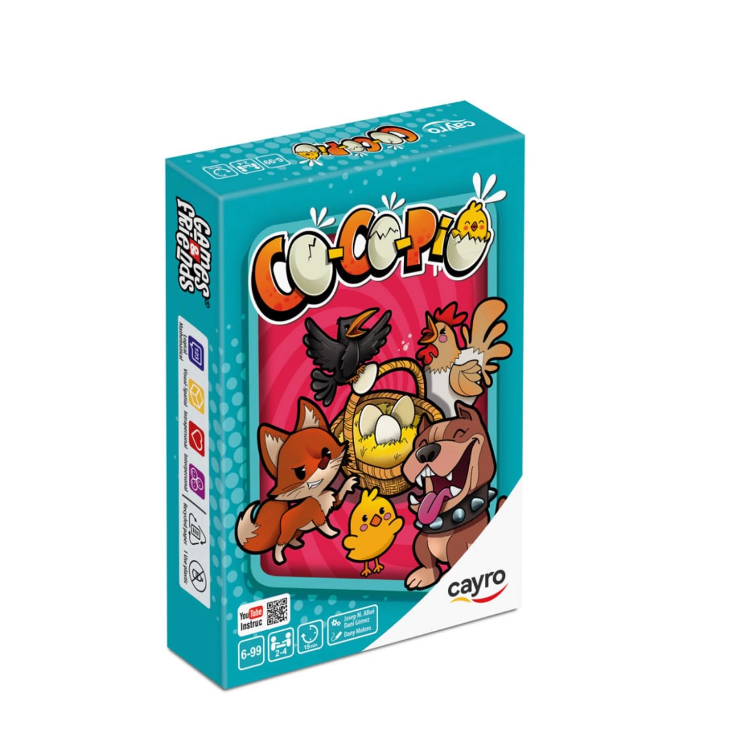 Cayro Co Co Pio - Card Game