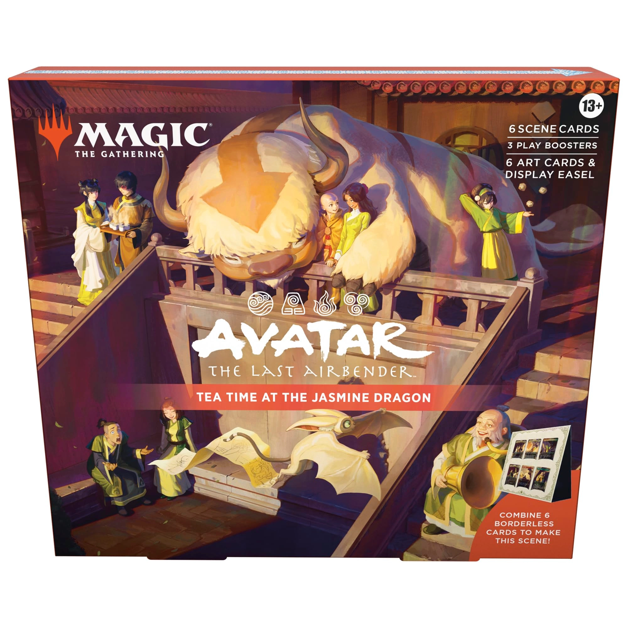 Wizards of the Coast Avatar: The Last Airbender Scene Box - Tea Time at the Jasmine Dragon