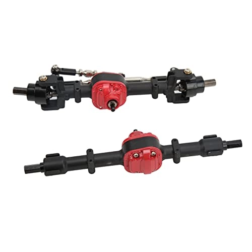 Metal Front Rear Axle Set - Aluminum Compatible with MN D90 D91 99S FJ45