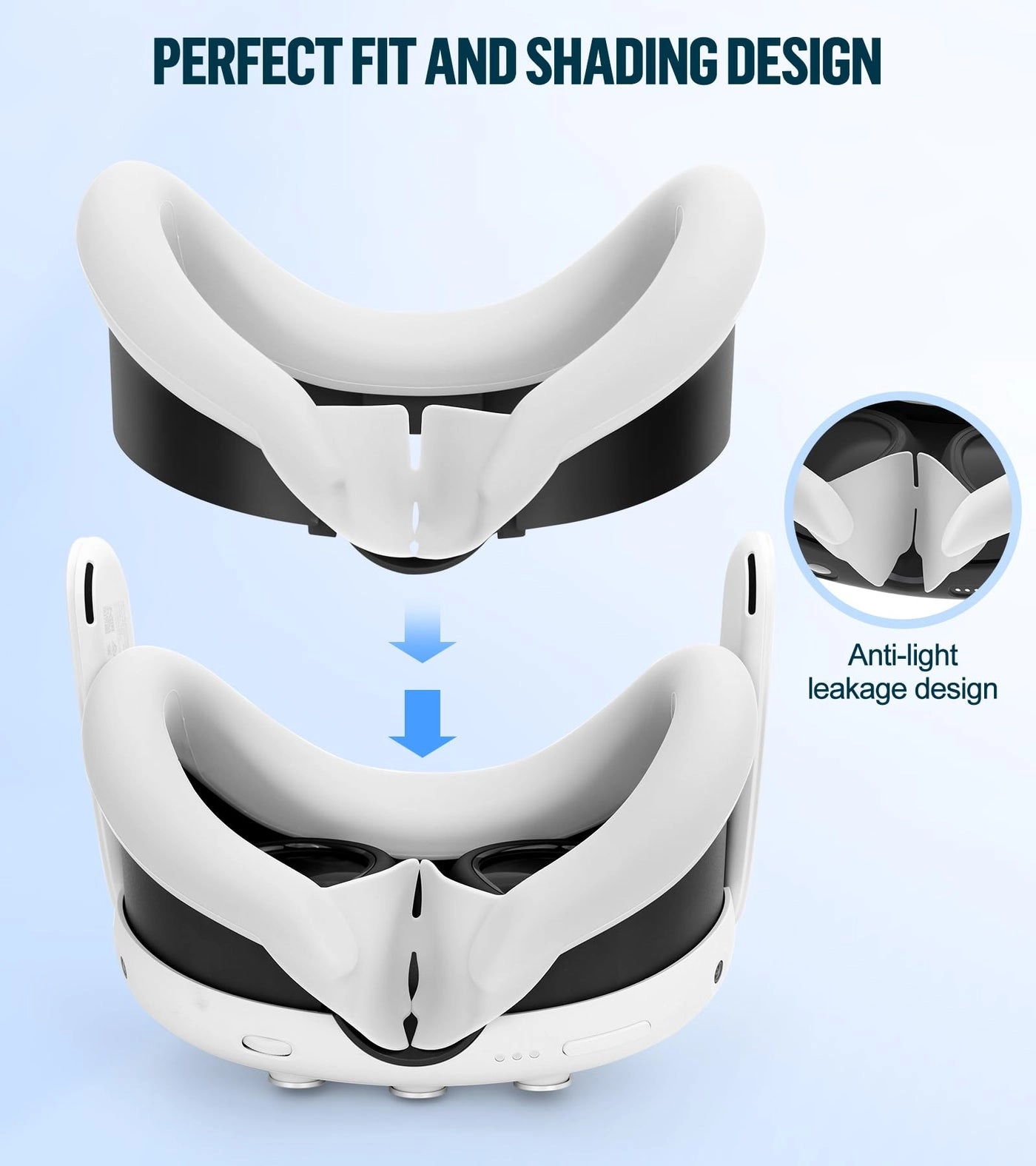 Silicone Cover Set - Compatible with Meta/Oculus Quest 3 Controller Grips