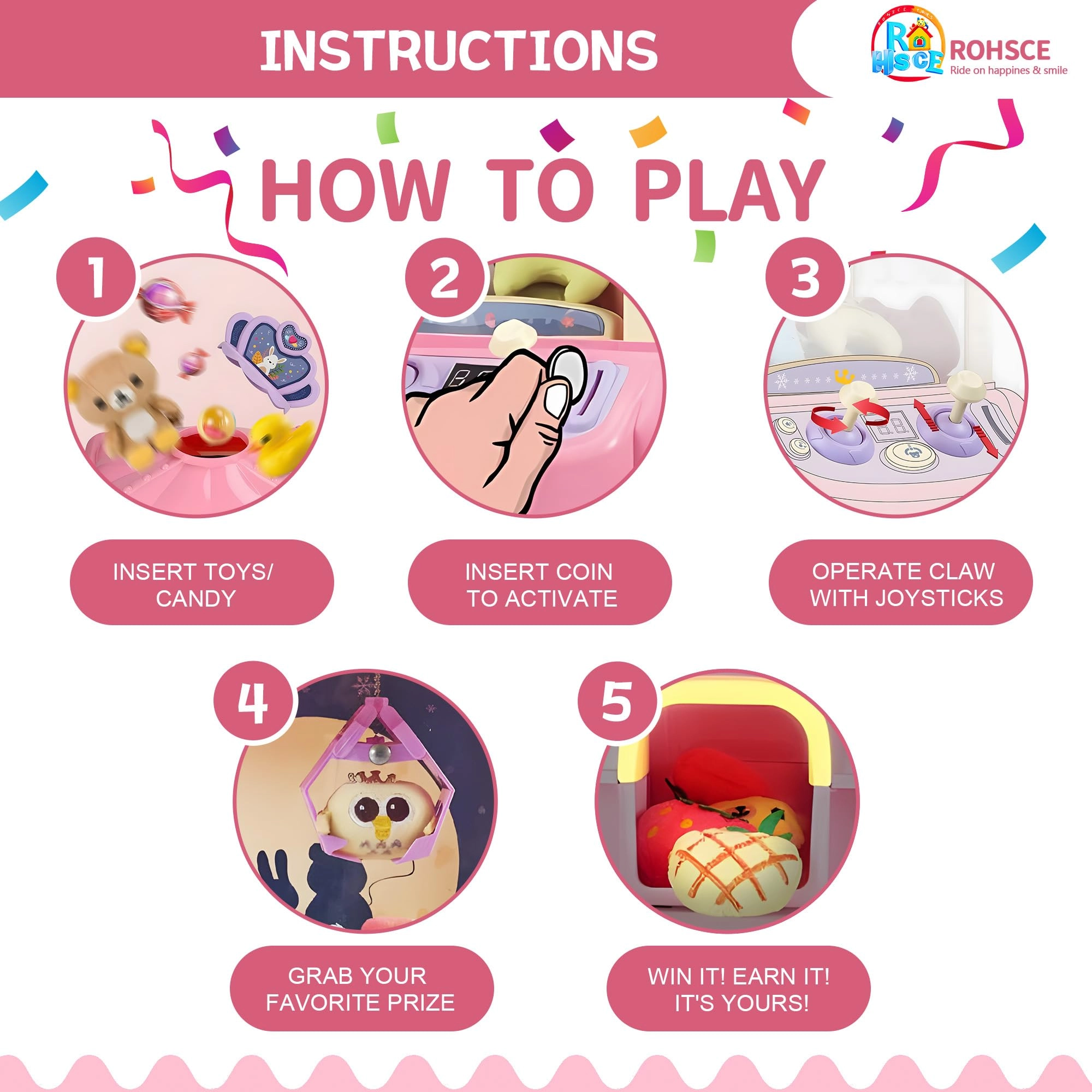 Claw Machine - Princess 8-13 years