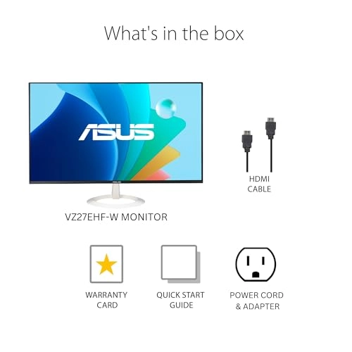 VZ27EHF-W - 27 Inches 1920 x 1080