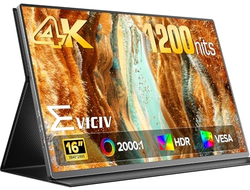 Portable Monitor - B0FWJF9MTN 16 Inches 3840 x 2400 Pixels