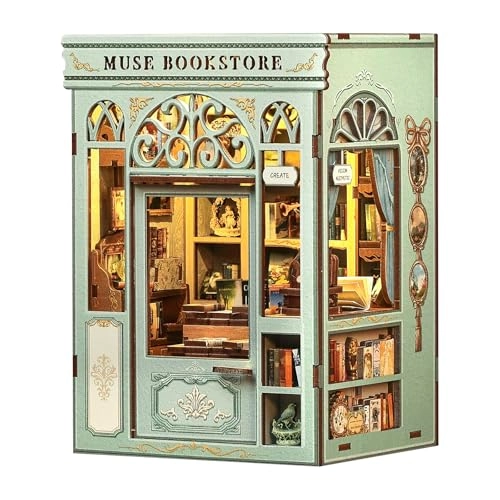 Book Nook Kit - Muse Bookstore 1:12 Scale