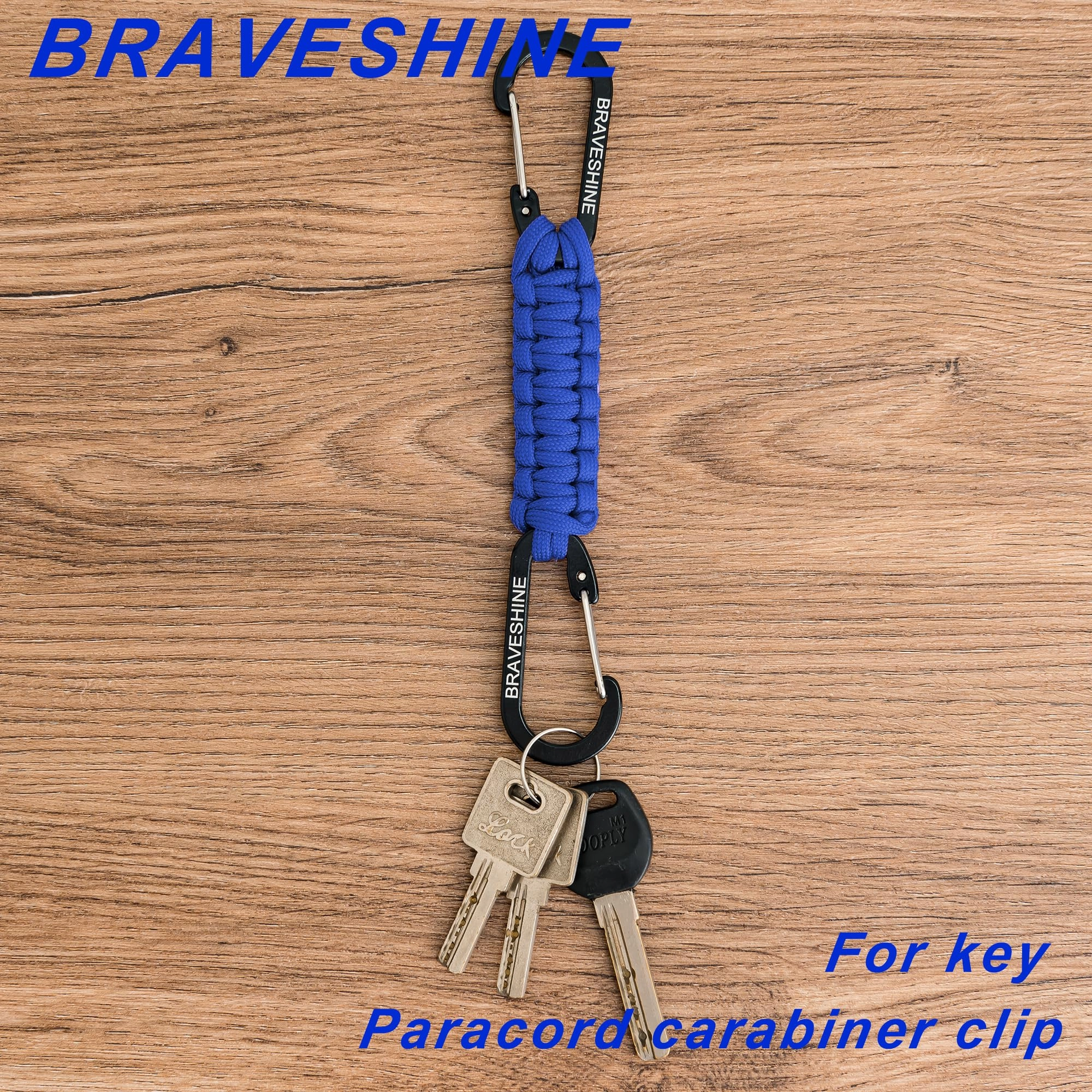 Paracord keychain