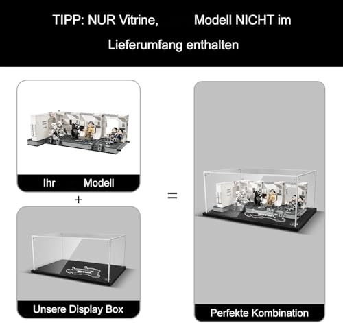 Acrylic Display Case for LEGO The Tantive IV 75387 - Star Wars