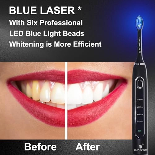 IVI-03TB-B - 6 Blue LED Whitening IPX7 Waterproof