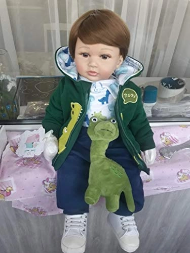 Reborn Toddler Doll - 24 inch Silicone Vinyl Ages 3+