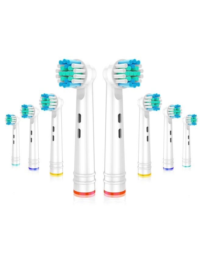 Replacement Toothbrush Heads - 4 Count Soft Ultrathin Bristles