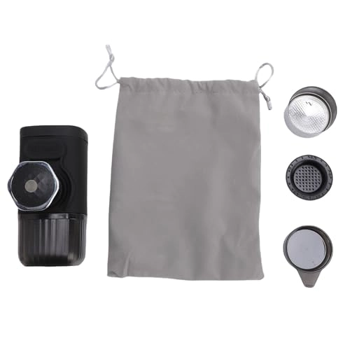 Small Portable Coffee Machine - 100 ml coffee capsules and ground coffee