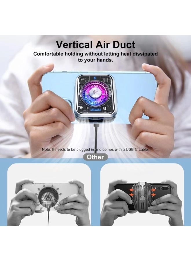 Phone Cooler 5 Pro - 36W Magnetic Suction Back Clip