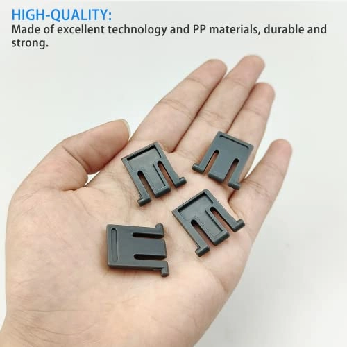 Keyboard Stand Feet Legs Replacement Kit - 4pcs Black