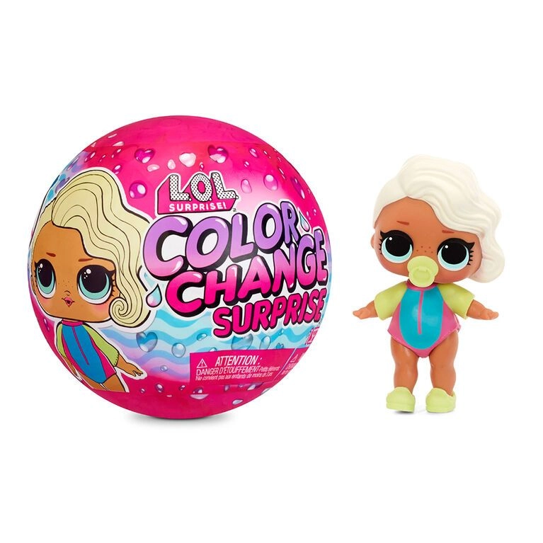 Color Change Dolls - 7 surprises brushable hair