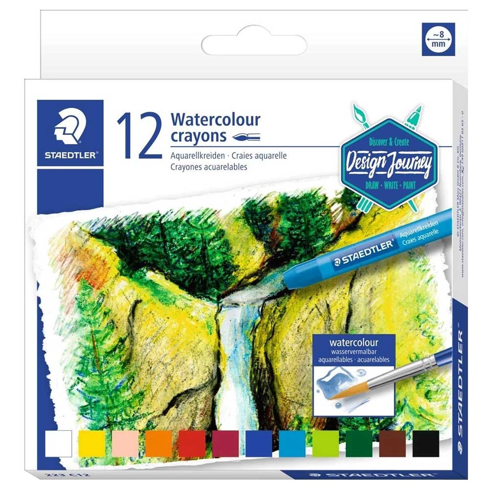 Staedtler Watercolor Crayons - 12 piece(s)