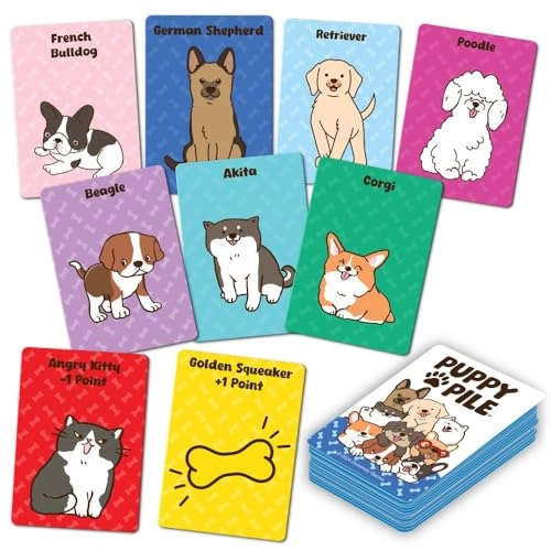 Puppy Pile - Card Game