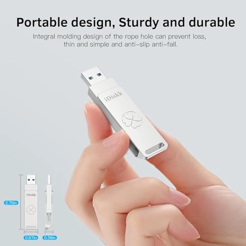 Flash Drive - USB 3.2 USB-C for iPhone 256GB