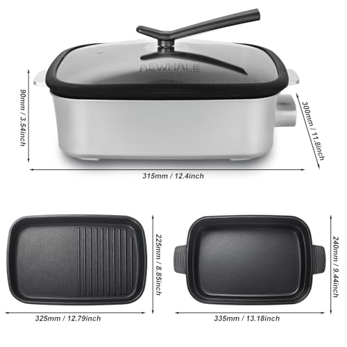 2-in-1 Multifunctional Electric Grill