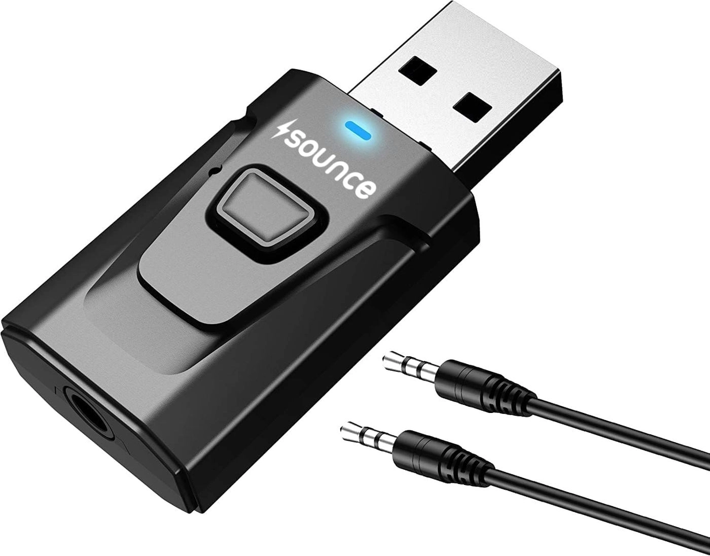 Sounce 2 in 1 Bluetooth Transmitter Receiver - Bluetooth 5.0 3.5mm