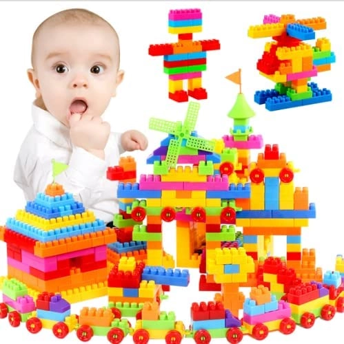 Kids Block Game Set - 200+ pcs
