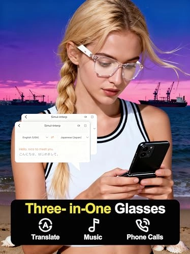 G3B - AI Smart Glasses 140+ Languages Bluetooth