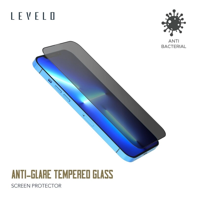 Anti-Glare Tempered Glass Screen Protector for iPhone 13 Pro Max