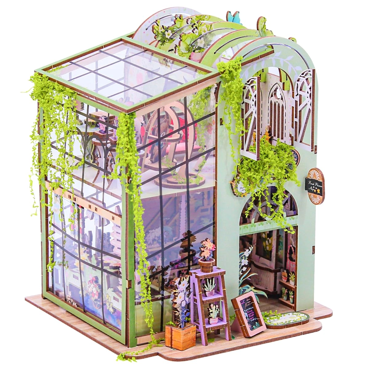 Miniature Flower House Kit