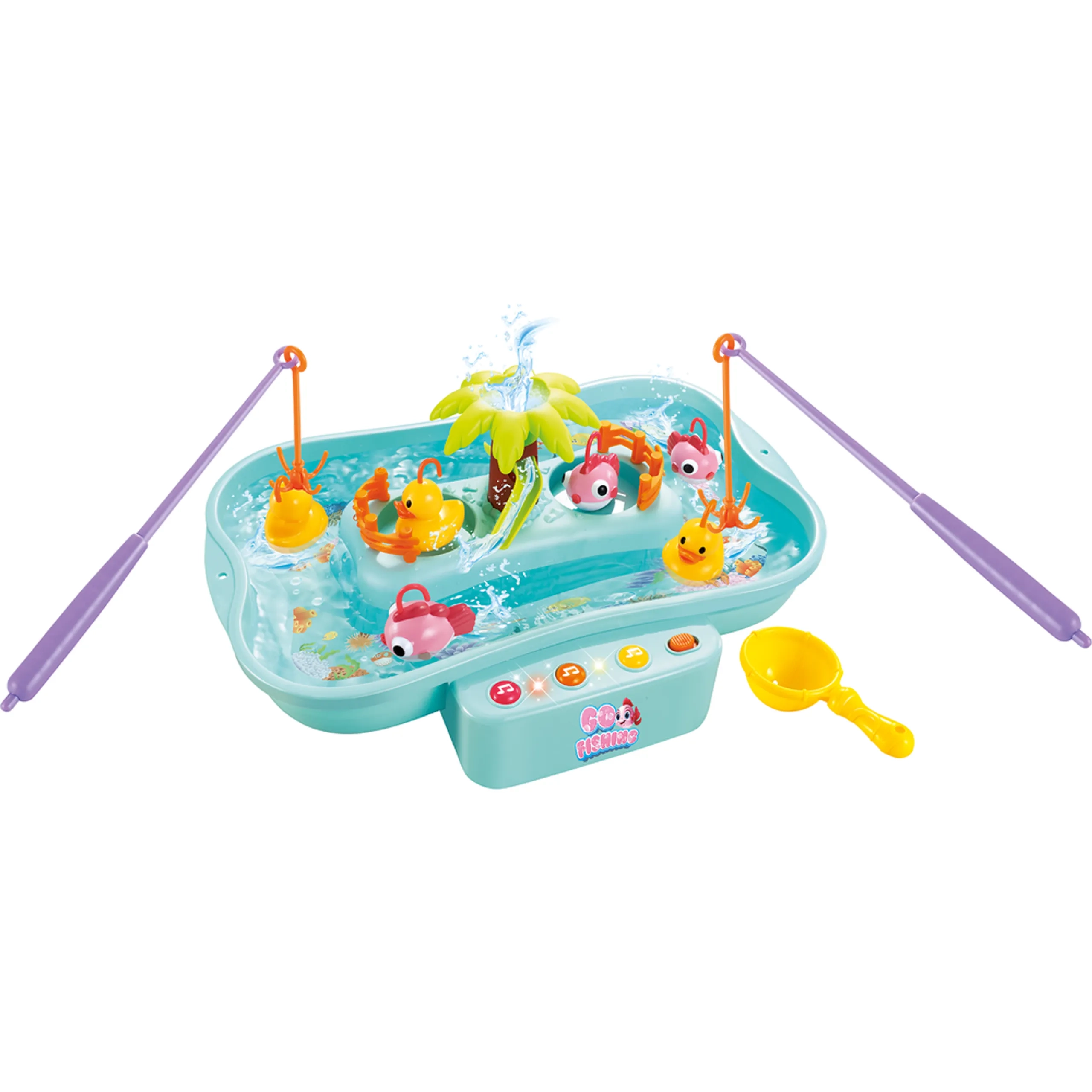 Ogi Mogi Water Circulating Fishing Game - 20 pieces 6 music options