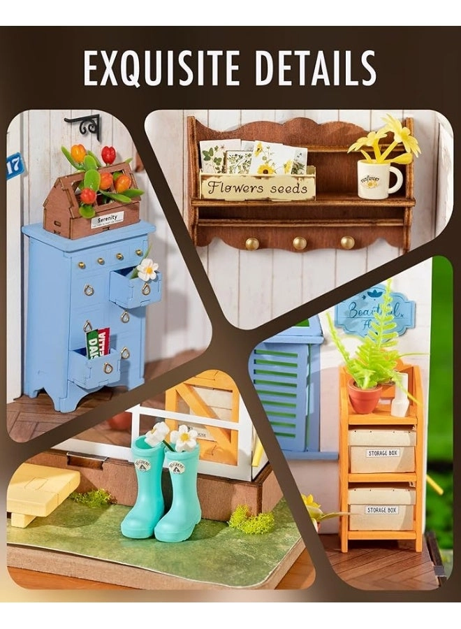DIY Miniature Dollhouse Kit - Dreamy Garden