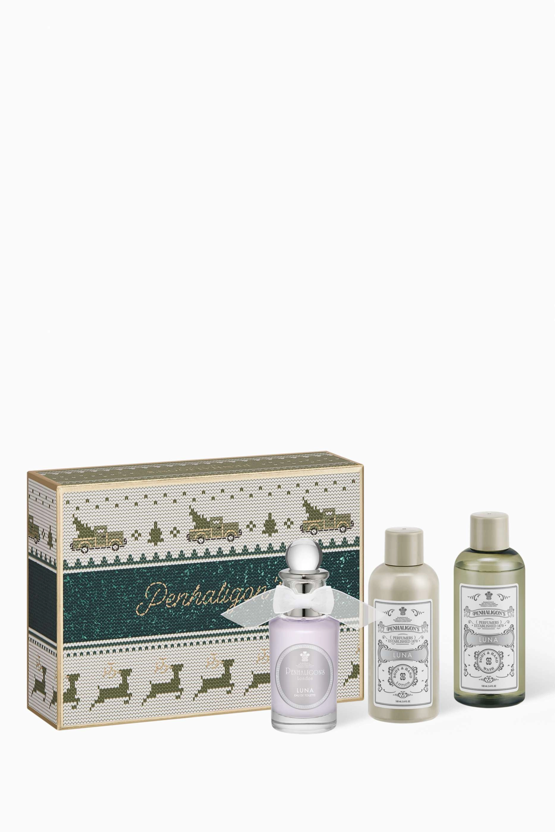 Penhaligon's Luna - 30ml + Body & Hand Wash - 100ml + Body Lotion - 100ml