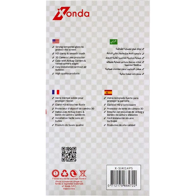 Clear Case - Clear for iPhone 14 + Privacy Tempered Glass for iPhone 14 + Camera Lens for iPhone 14 + Anti-bacteria Spray