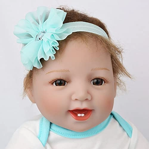 Reborn Baby Doll - 55cm 22" Vinyl Cotton Body