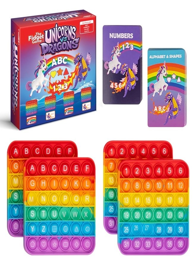 The Fidget Game Unicorns vs Dragons - Pre-K & Kindergarten